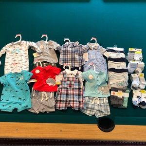Lot of newborn clothes- boys
